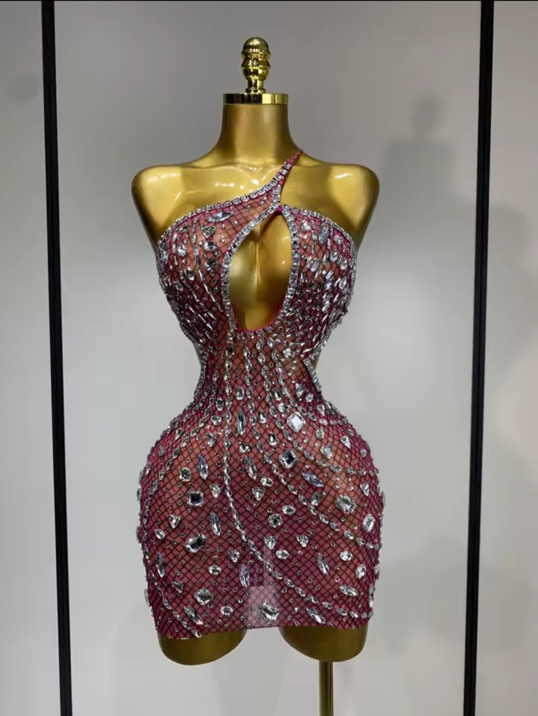 Dazzling In Diamond Dress