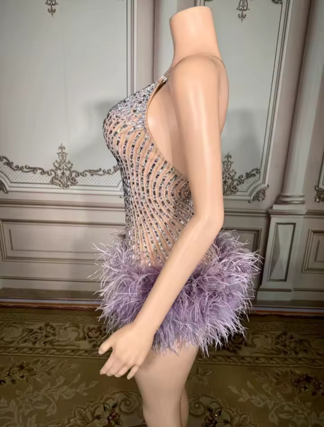 Fur Envy Mini Dress