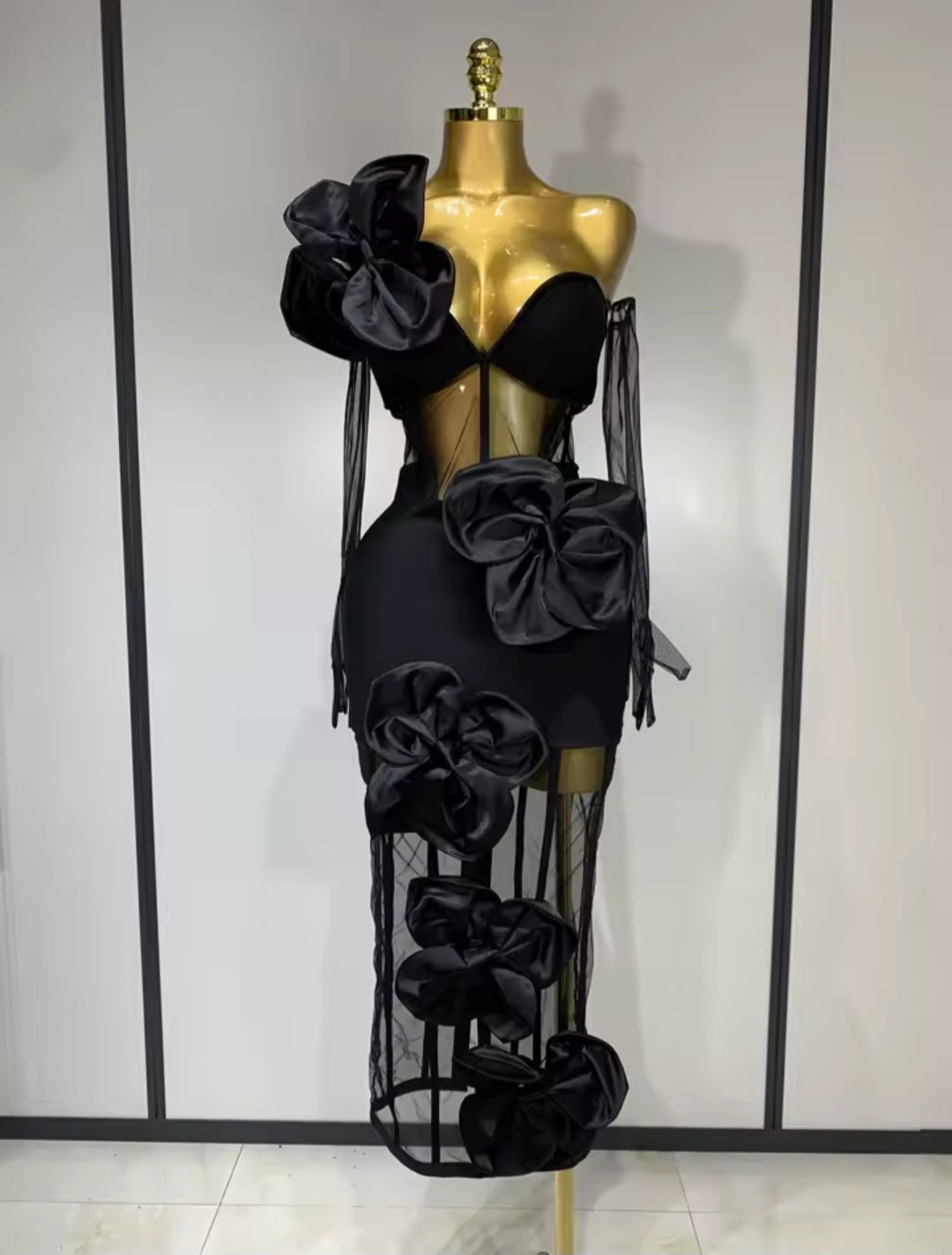 Midnight Bloom Dress