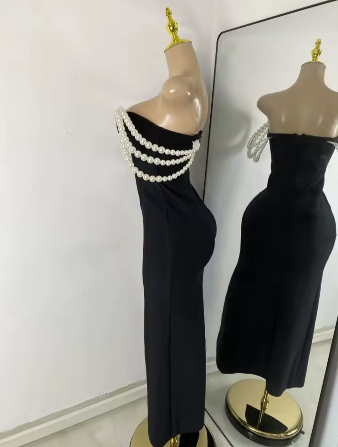 Midnight Pearl Dress