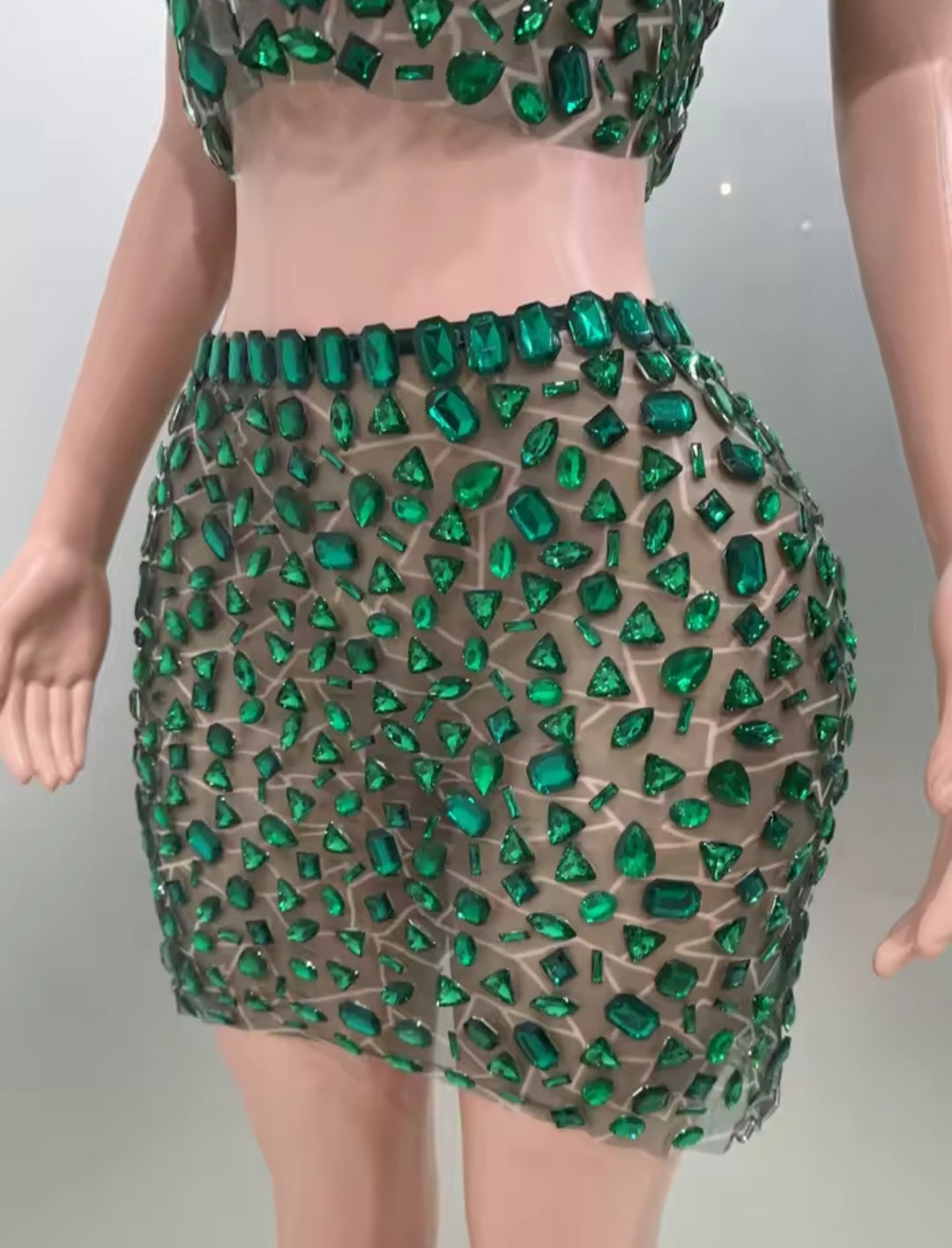 Got You Wishing Skirt Set|GREEN (Pre Order) Ship in 2-3 weeks