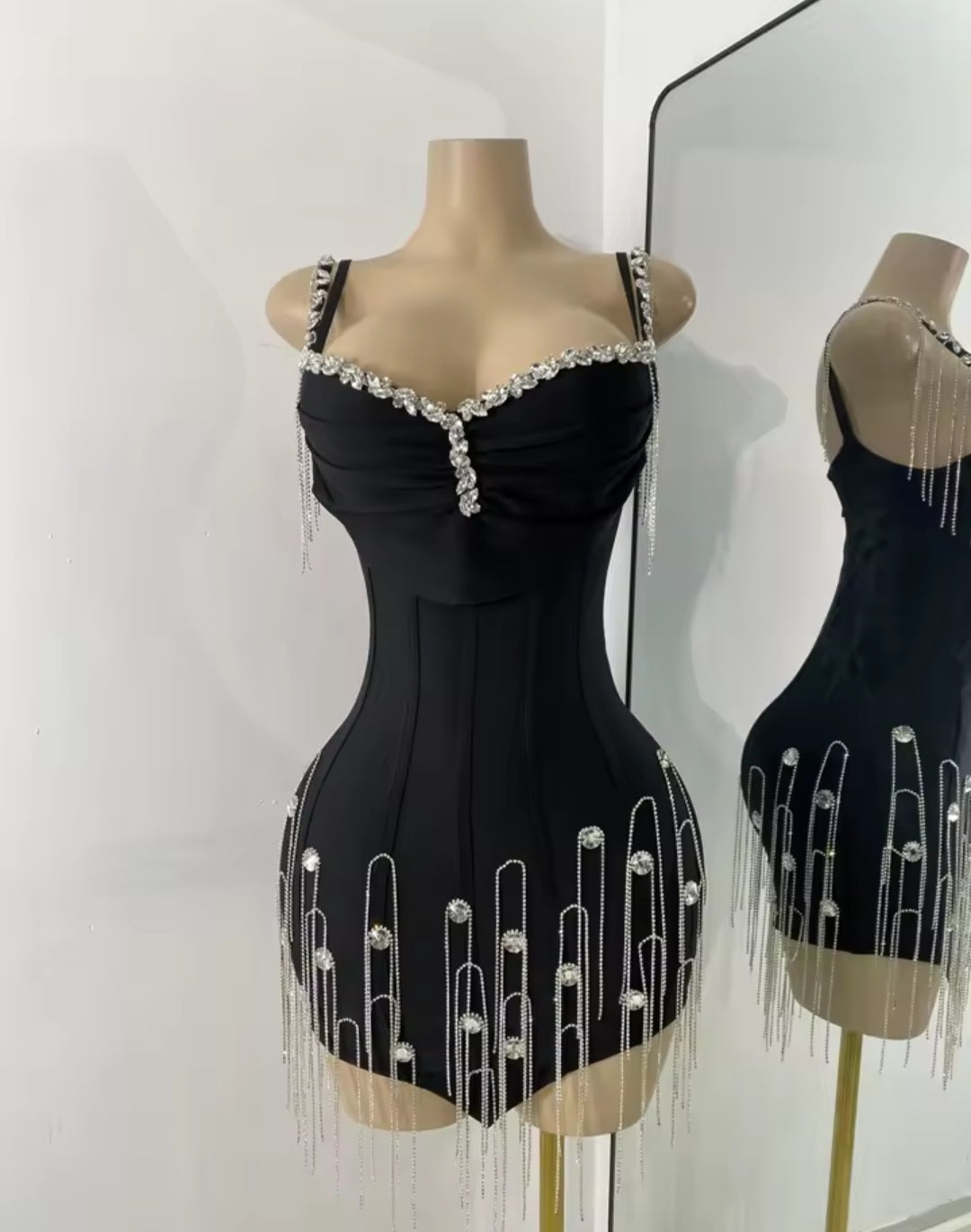 Diamond Dripping Dress (Restocked)