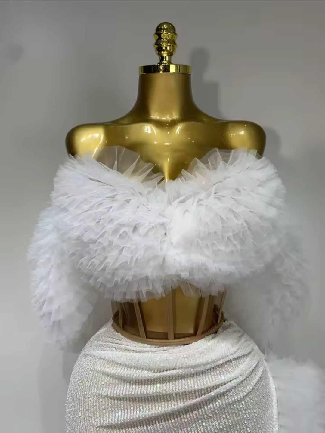 White Whisper Skirt Set