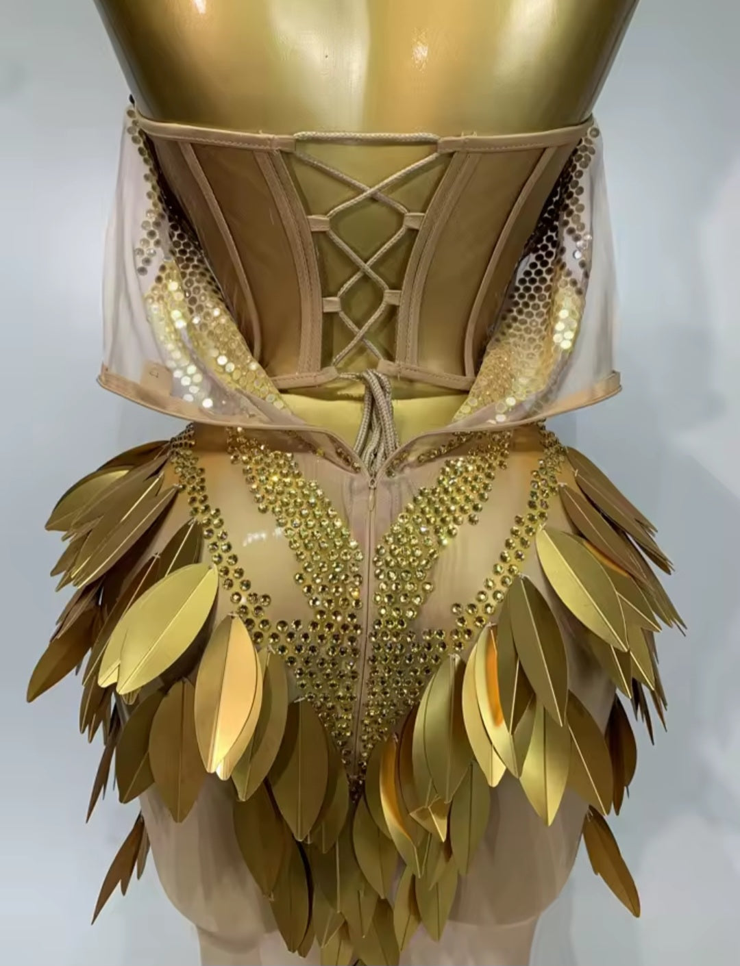 Perfect Timing Dress - Gold