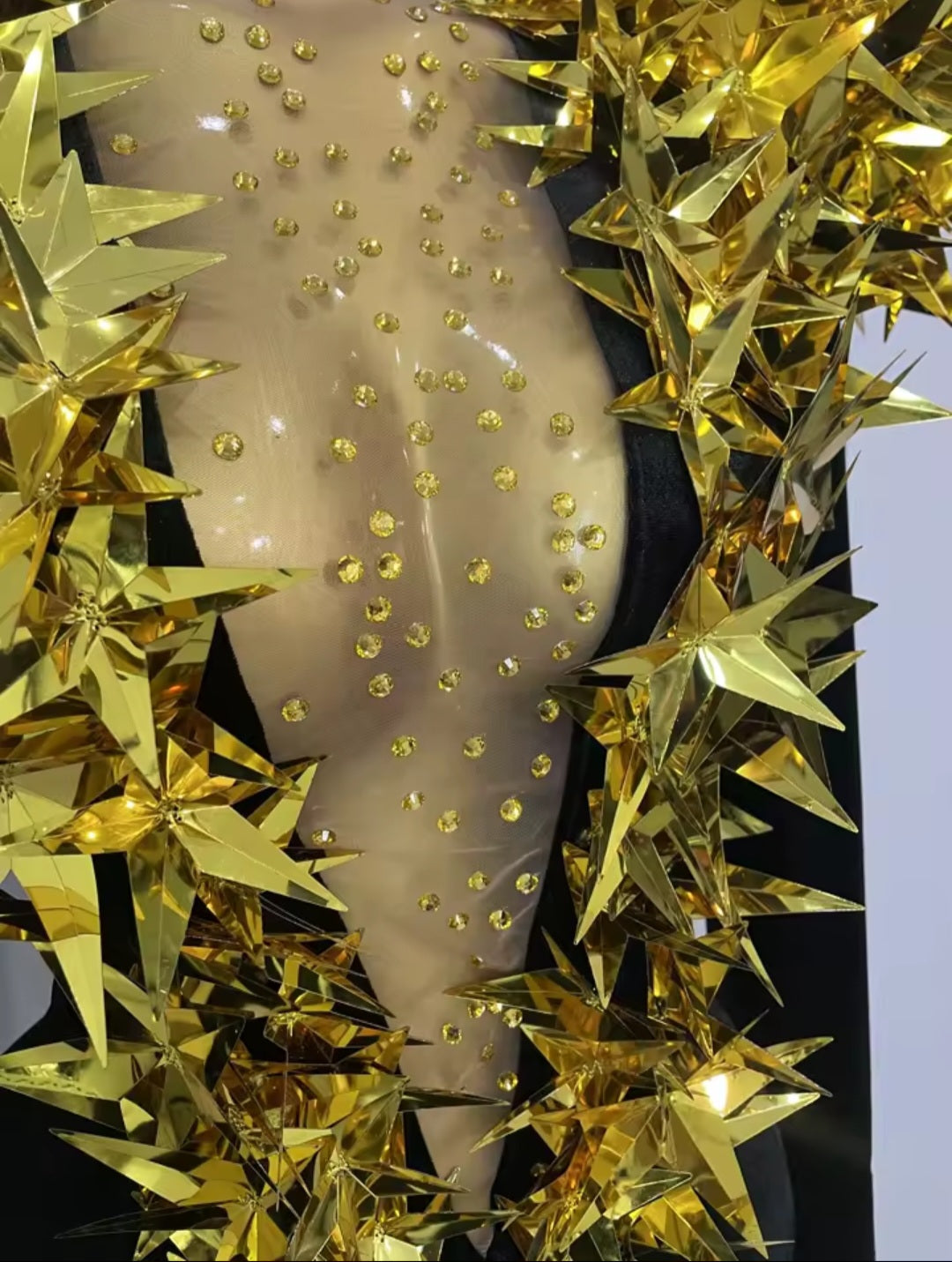 A Whole Vibe Playsuit - Gold
