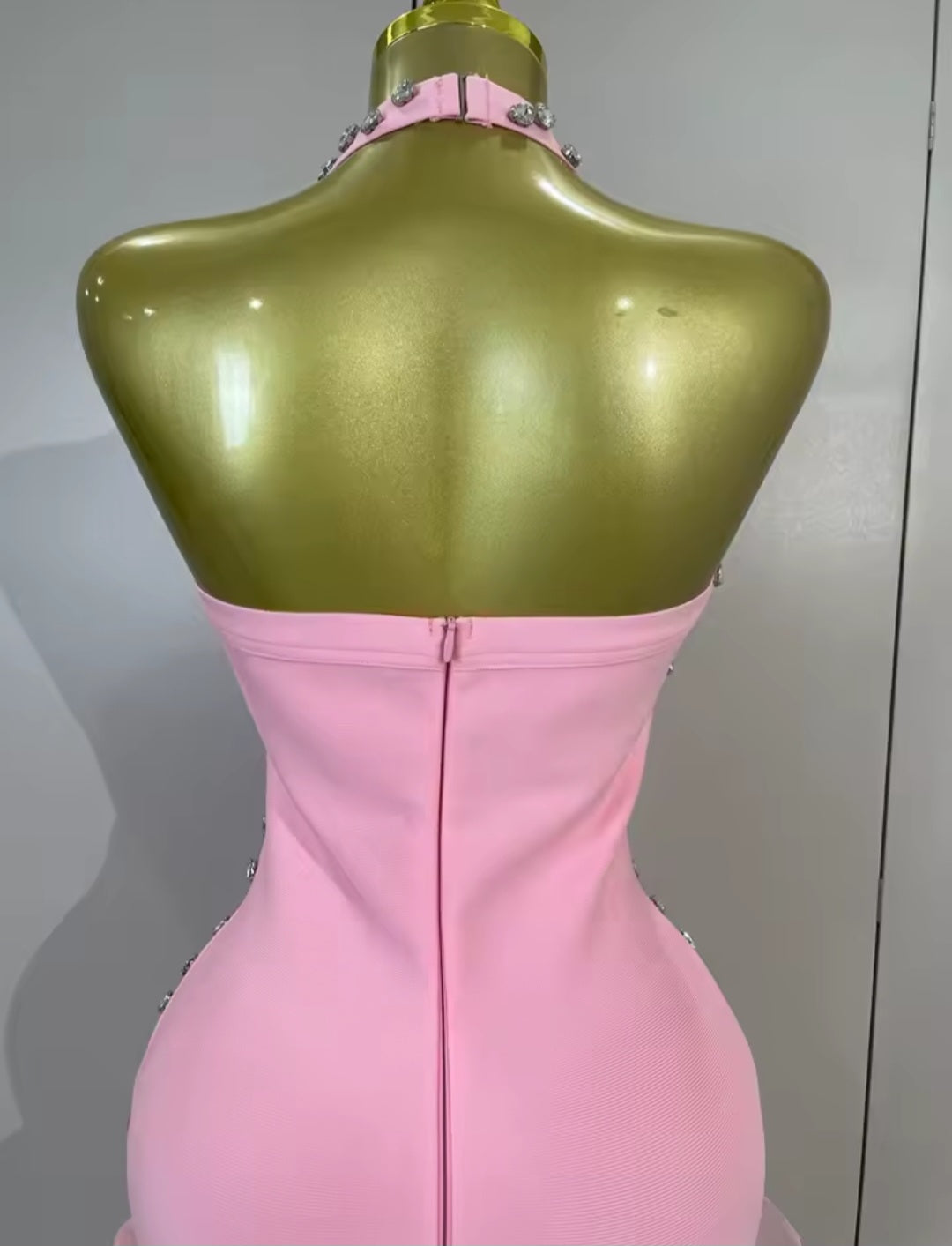 Pretty And Paid Dress- Pink