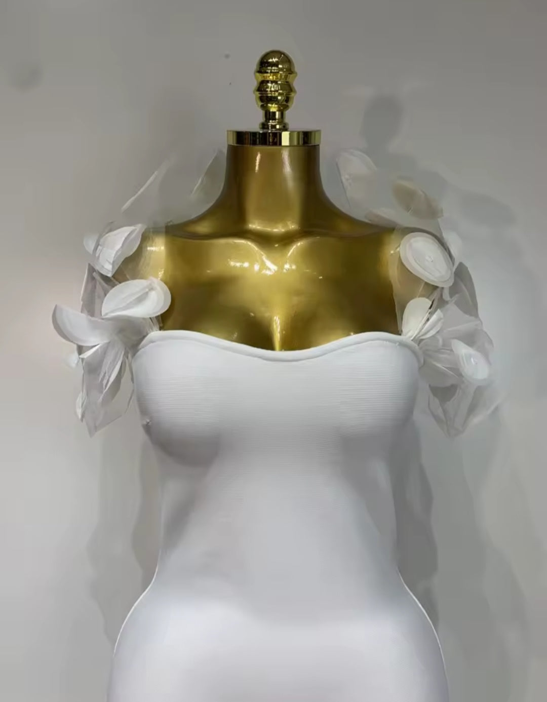 Petal And Promise Dress - White