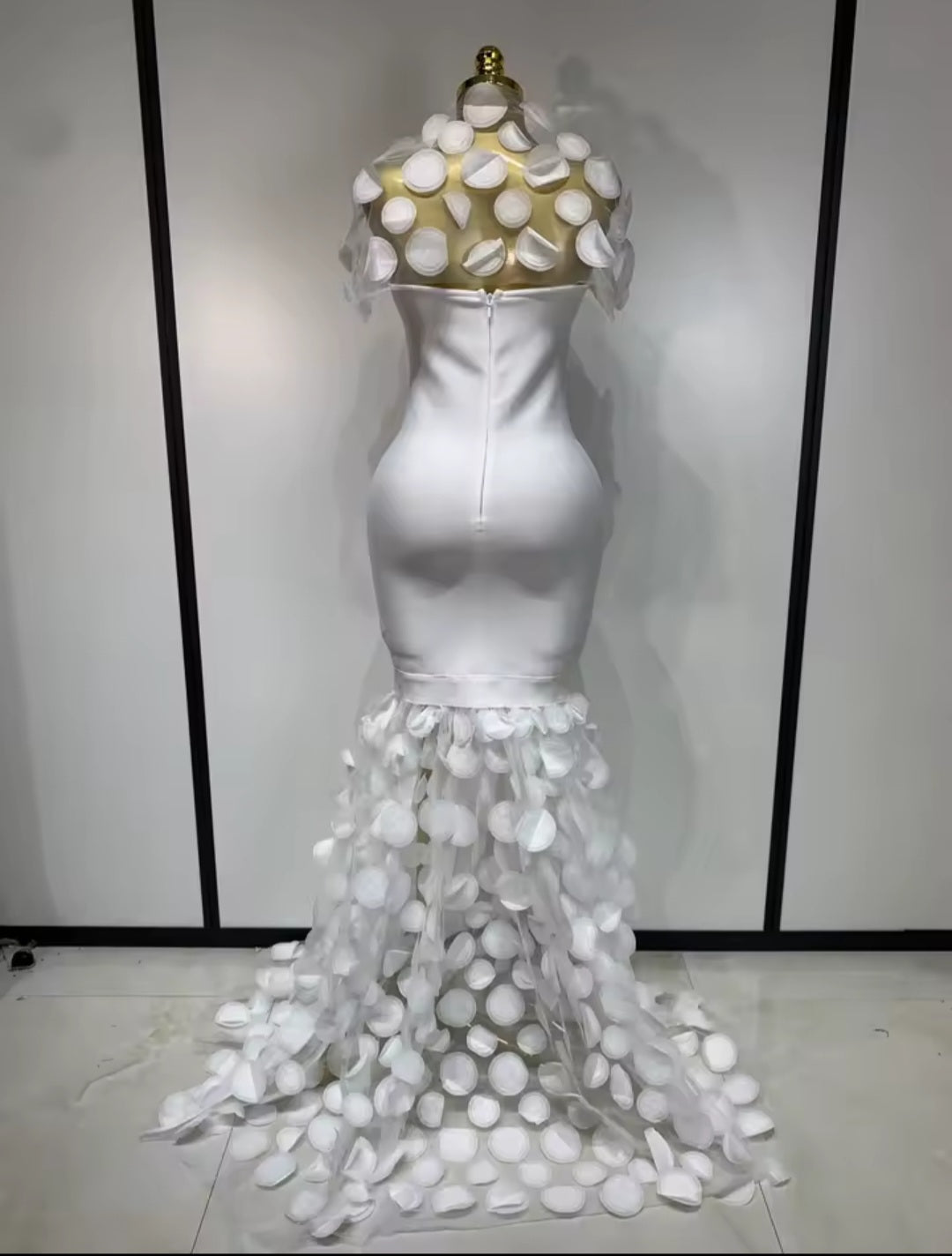 Petal And Promise Dress - White