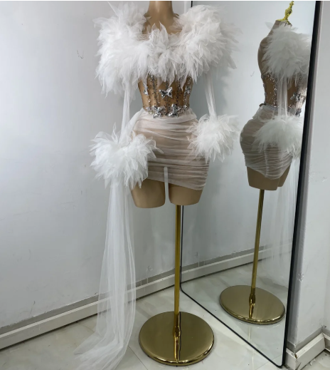 Frosted Luxe Mini Skirt Set