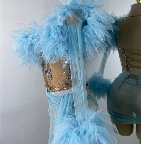 Frosted Luxe Mini Skirt Set