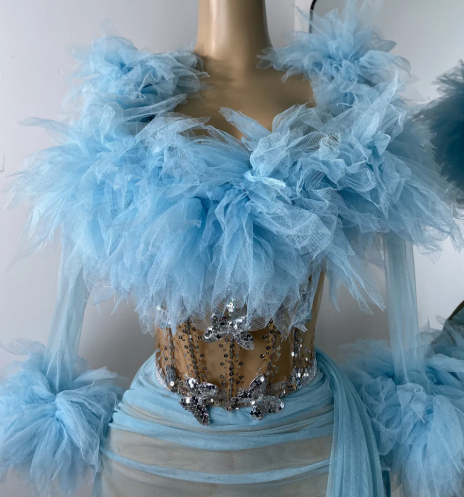Frosted Luxe Mini Skirt Set