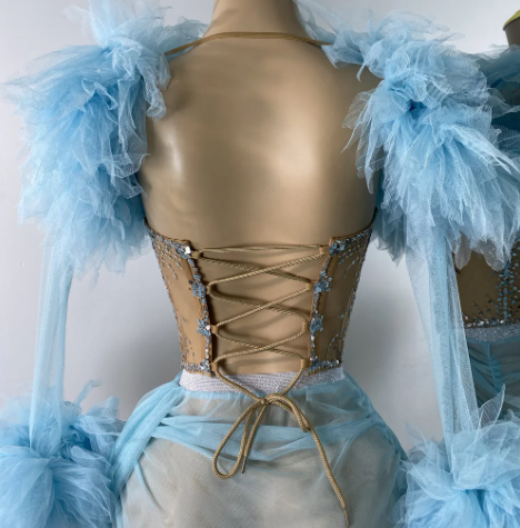 Frosted Luxe Mini Skirt Set