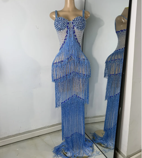 Layered In Fringe Dress