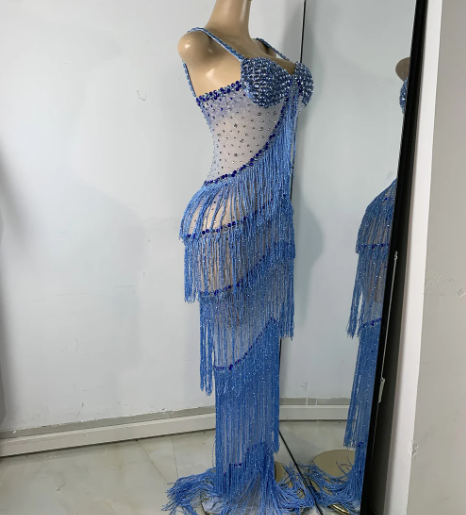Layered In Fringe Dress