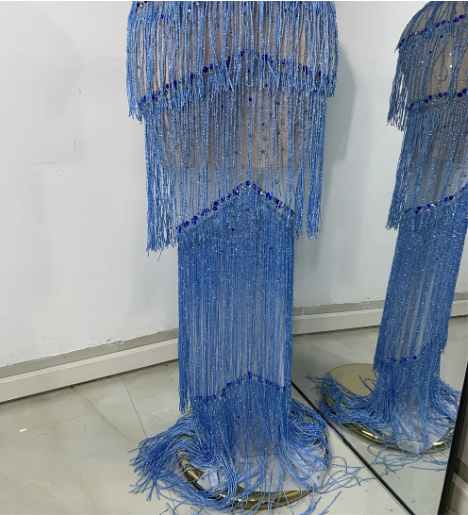 Layered In Fringe Dress