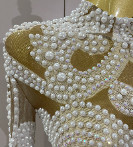 Savana Beaded Rhinestones Dress