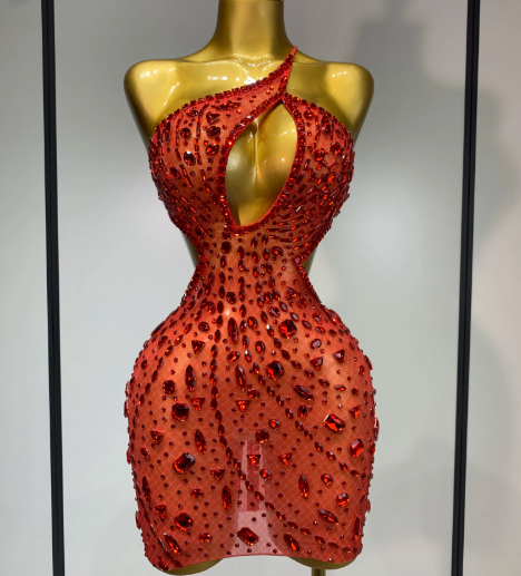 Dazzling In Diamond Dress