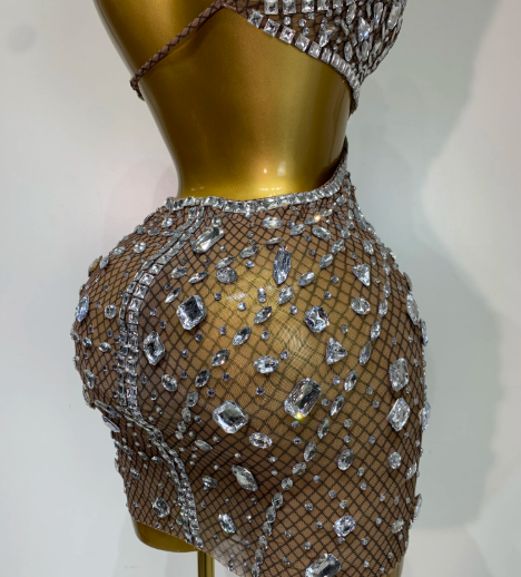 Dazzling In Diamond Dress
