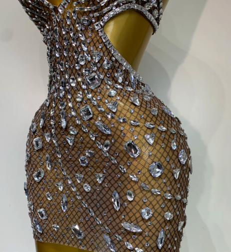 Dazzling In Diamond Dress