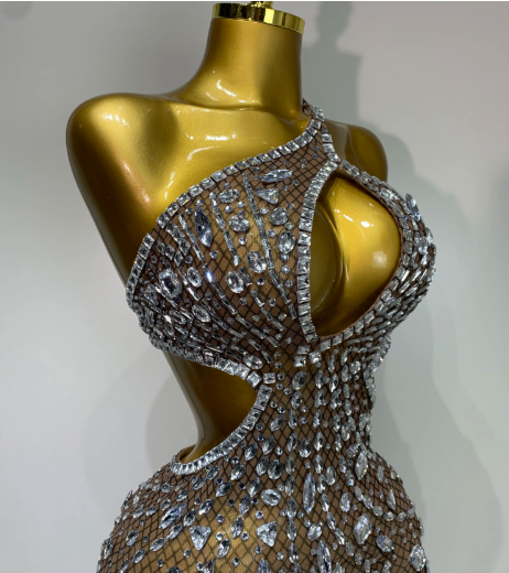 Dazzling In Diamond Dress