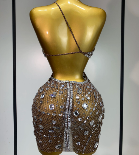 Dazzling In Diamond Dress