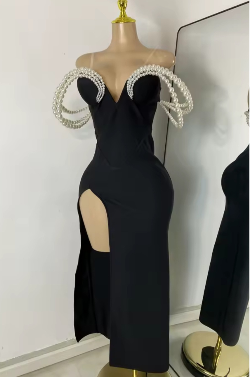 Midnight Pearl Dress