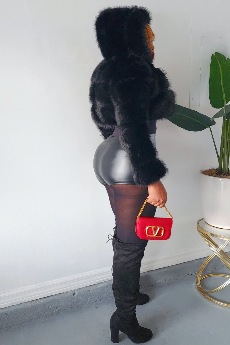 Soft Authority Jacket - BLACK