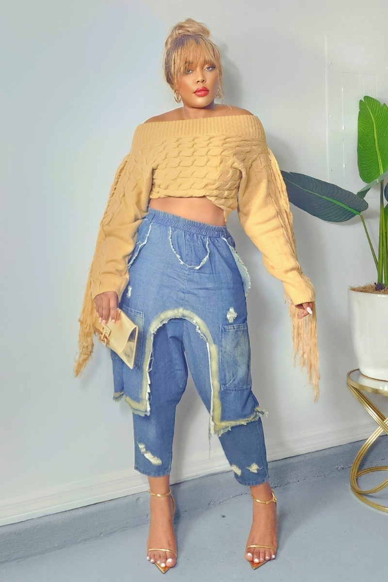 Cozy Collide Sweater Top