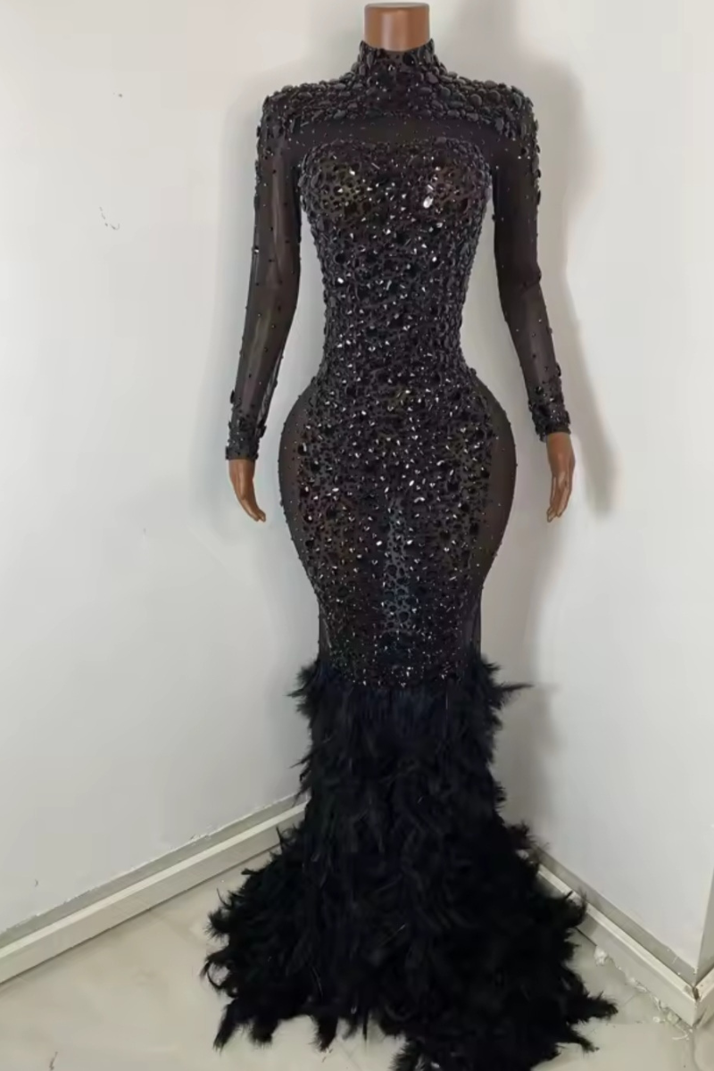 Dark Desire Dress - BLACK