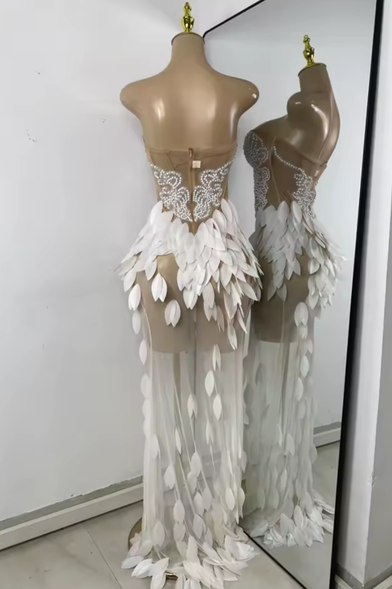 Kissed By Pearls Dress (Low Stock)