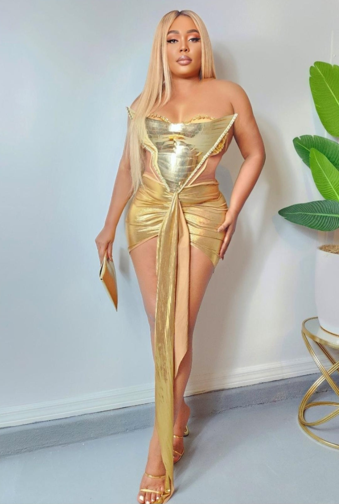 Gold Savage Skirt Set (Just Restocked)