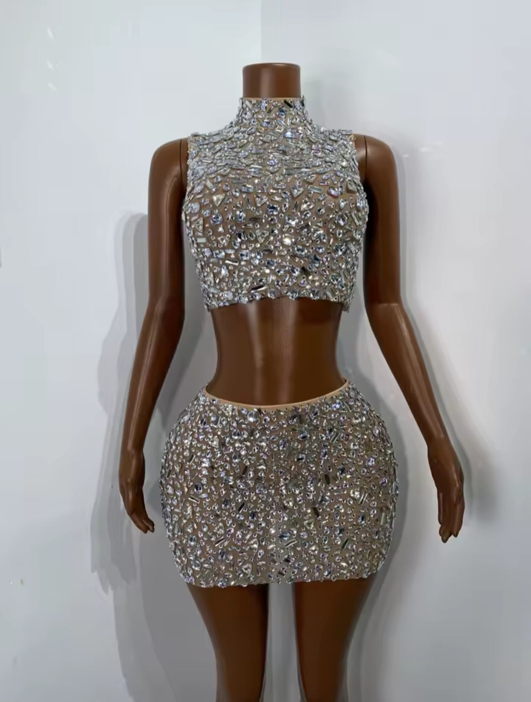 (Pre-Order) Crystal Mirage Skirt Set