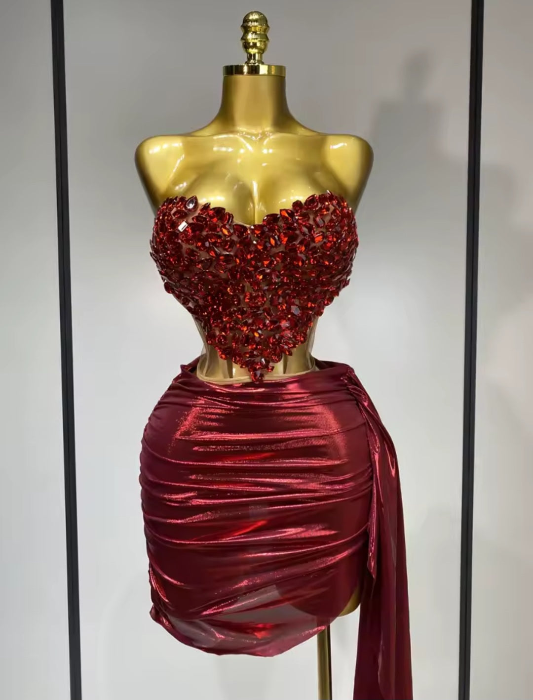 Heart Of Love Skirt Set