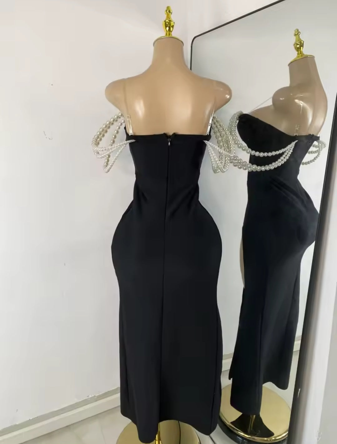 Midnight Pearl Dress