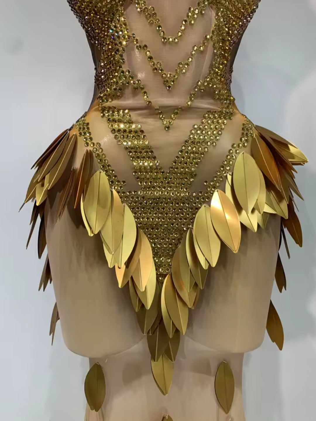 Perfect Timing Dress - Gold