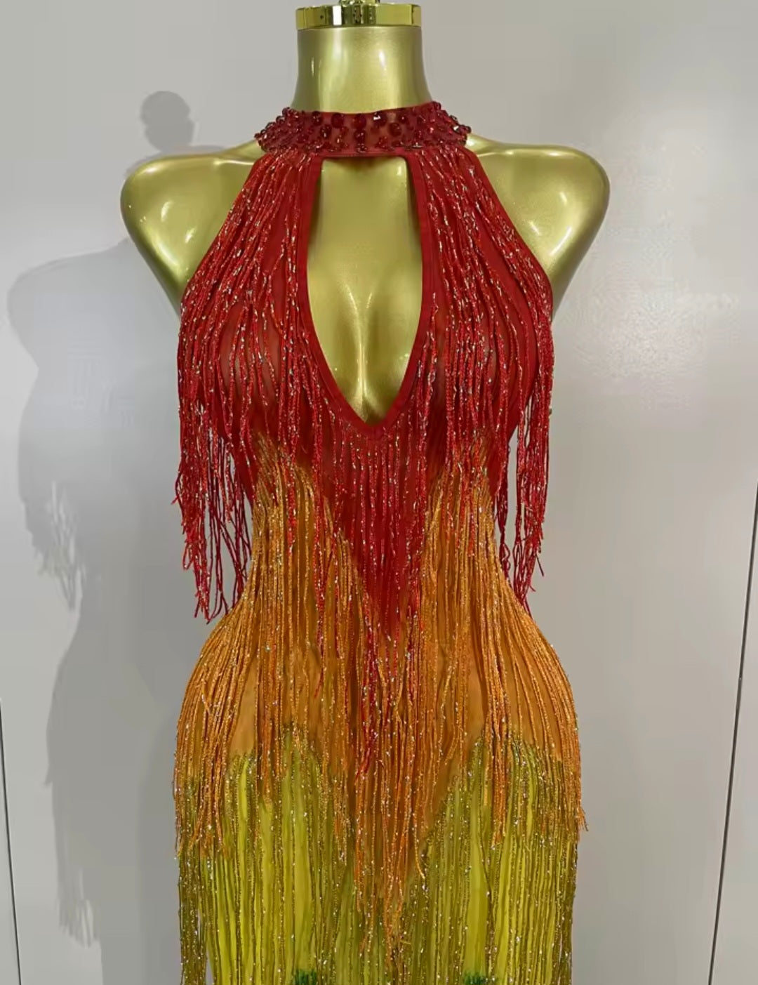 Sunset Horizon Fringe Dress (Low Stock!)
