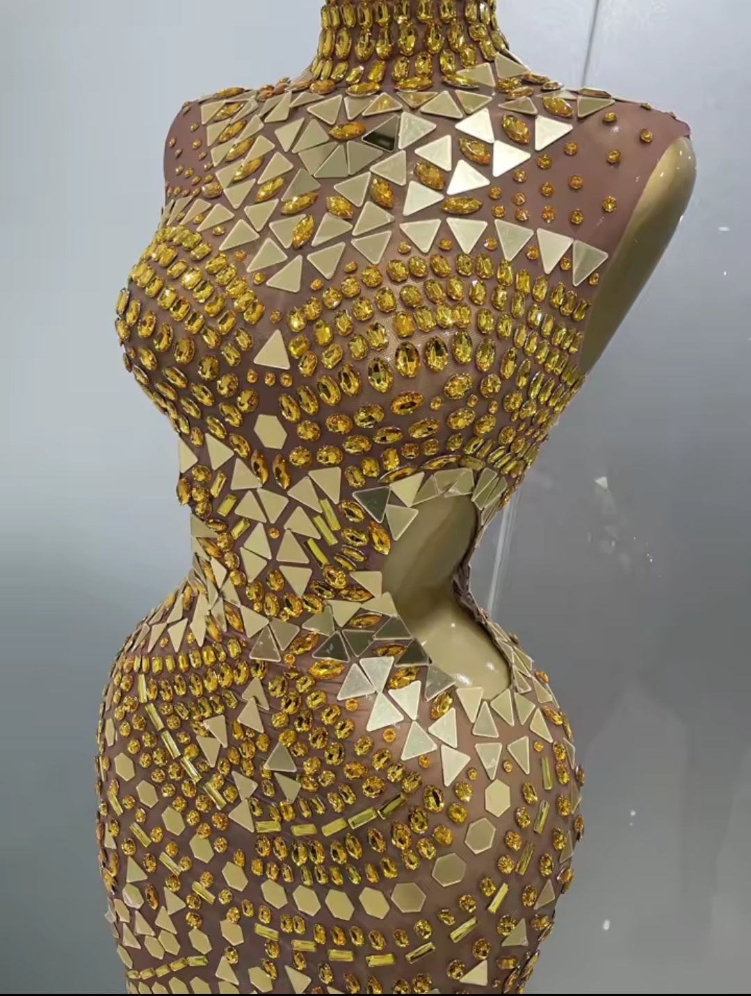 Expensive Taste Dress - Gold