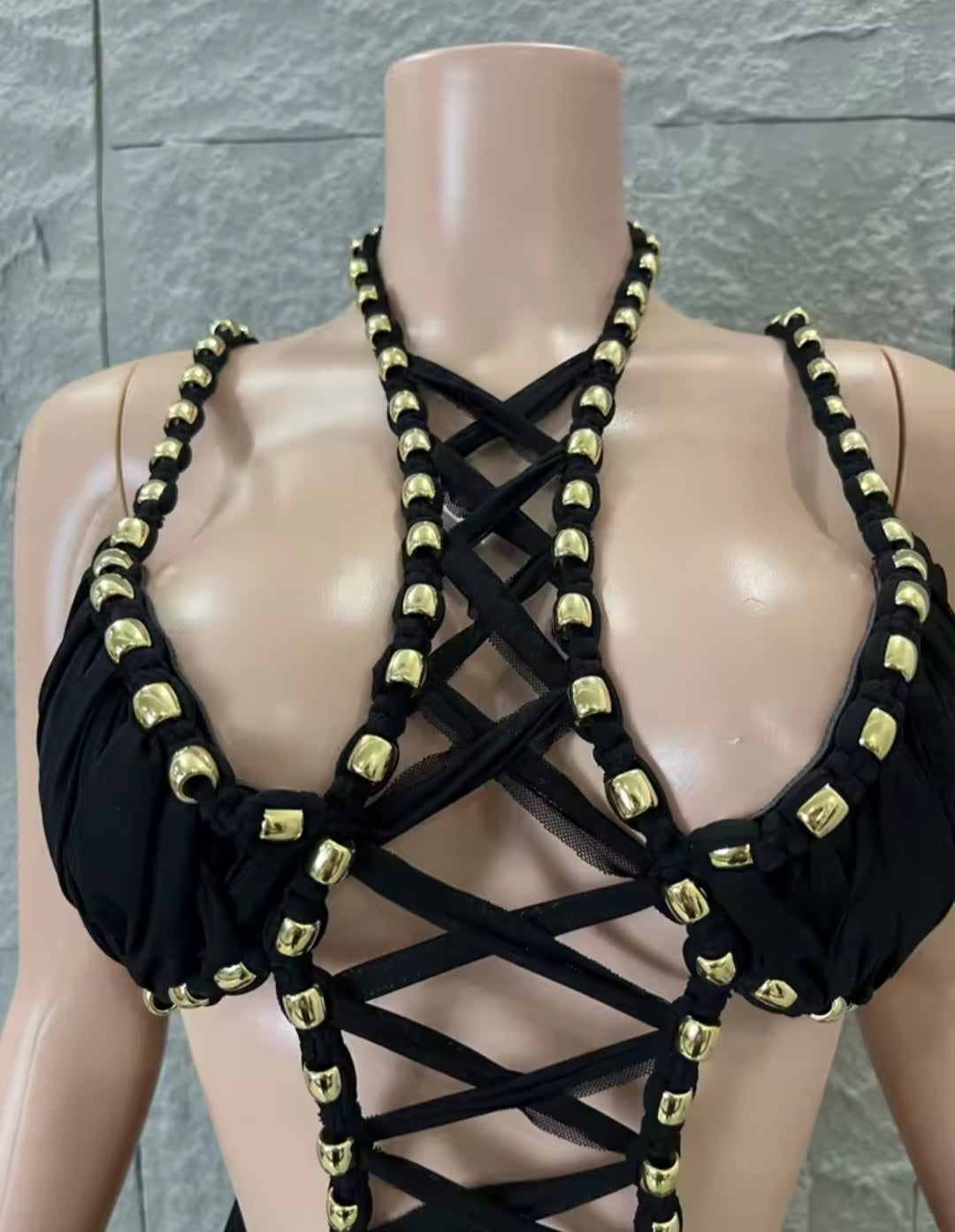 Plot Twist Mini Dress - Black