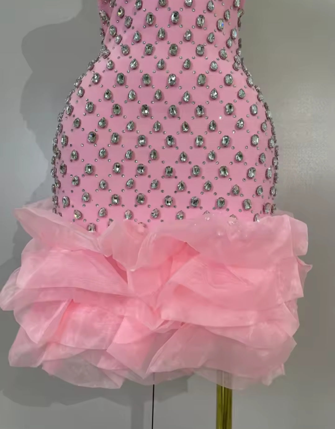 Pretty And Paid Dress- Pink