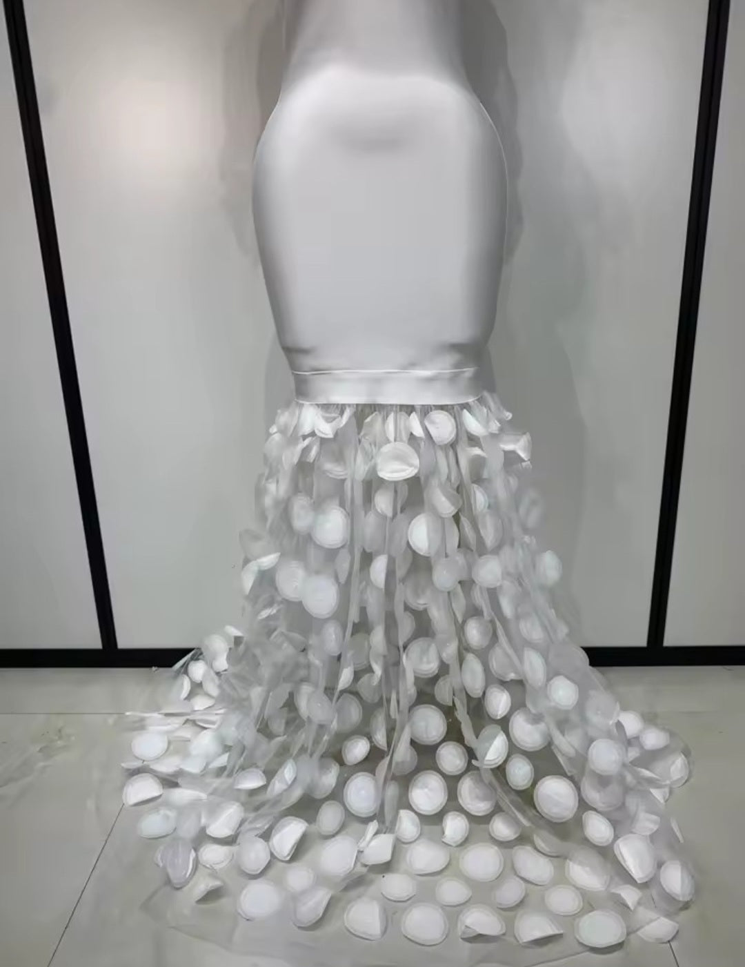 Petal And Promise Dress - White