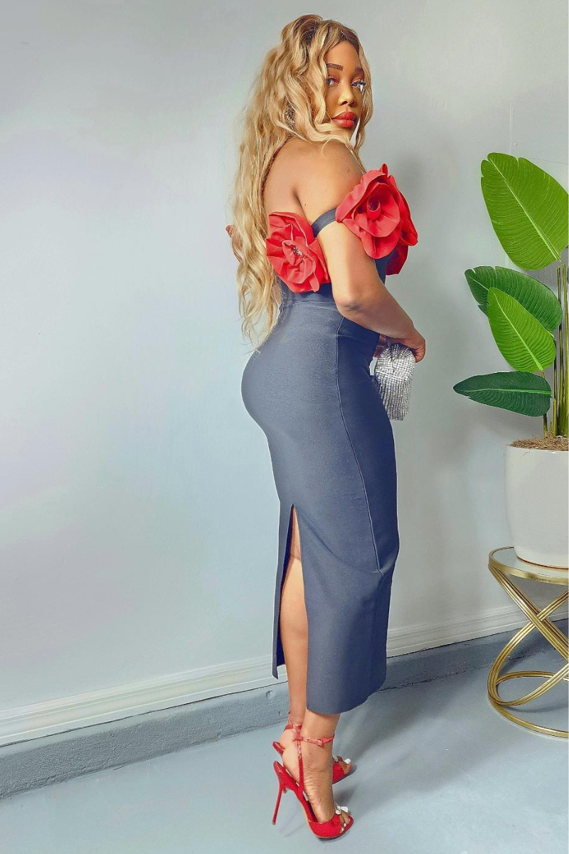 Bouquet of Roses Dress