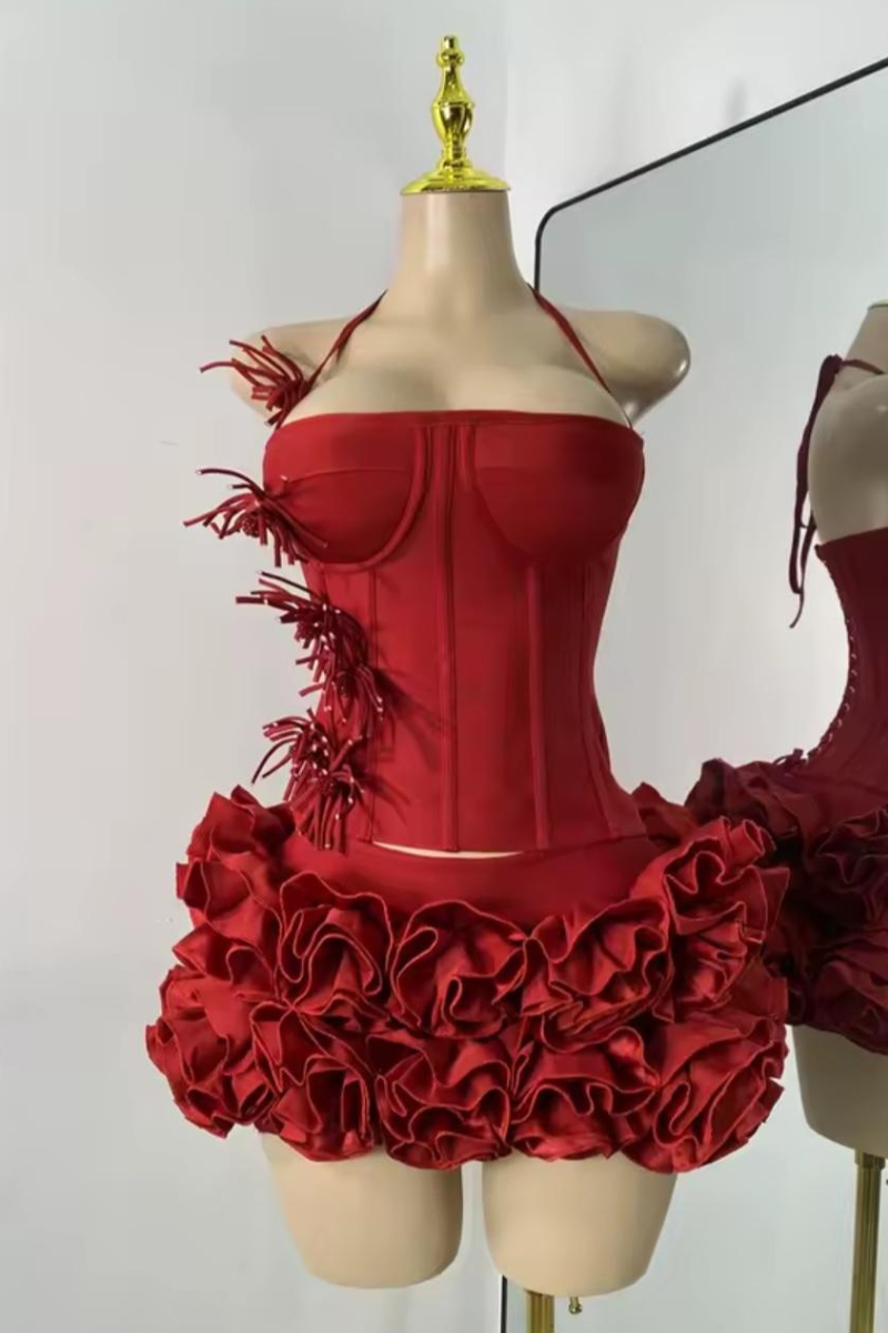 Obsessive Thoughts Skirt Set