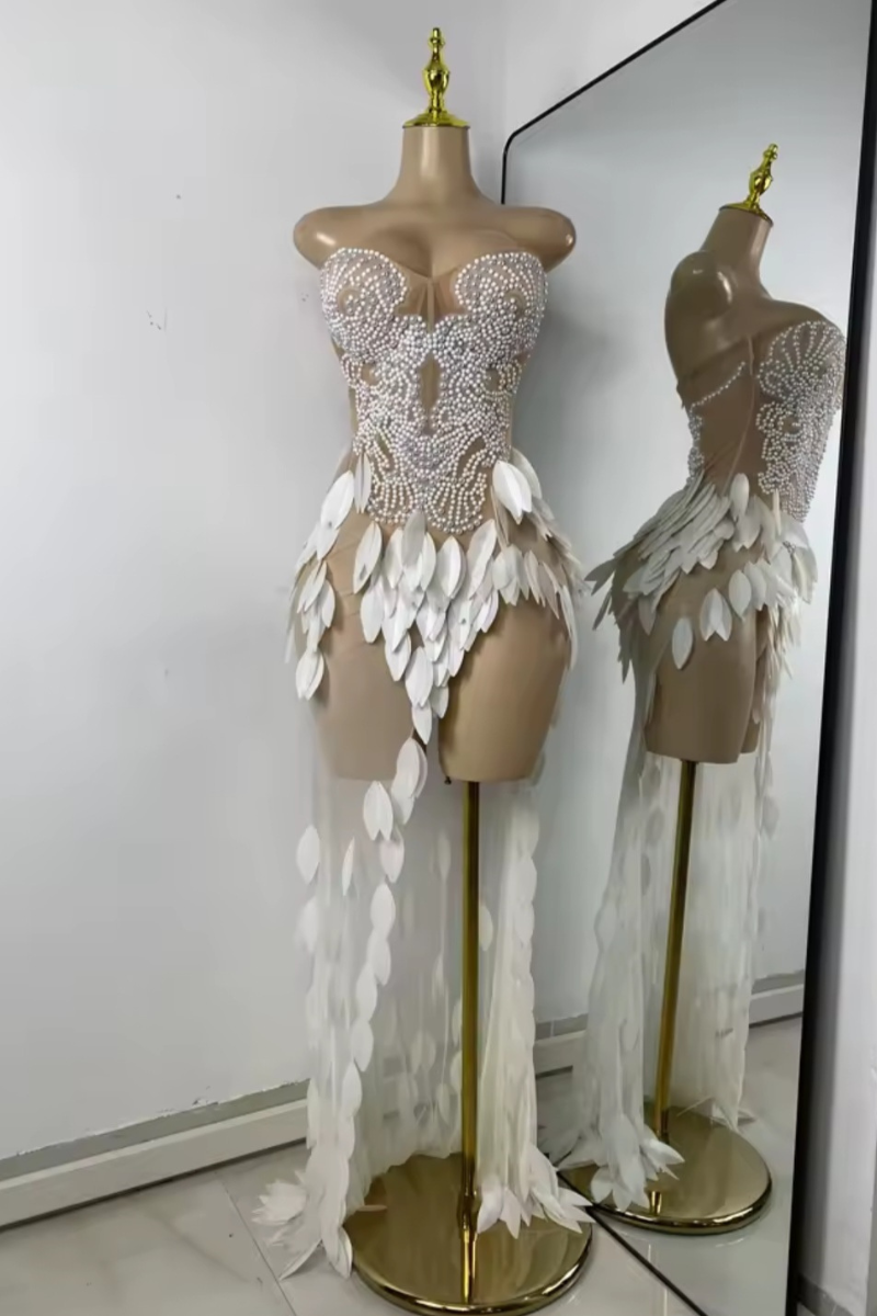 Kissed By Pearls Dress (Low Stock)