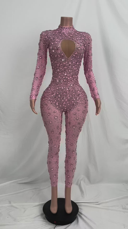 Pink Temptation Jumpsuit