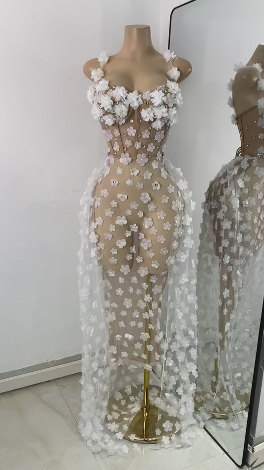 Floral Seduction Dress