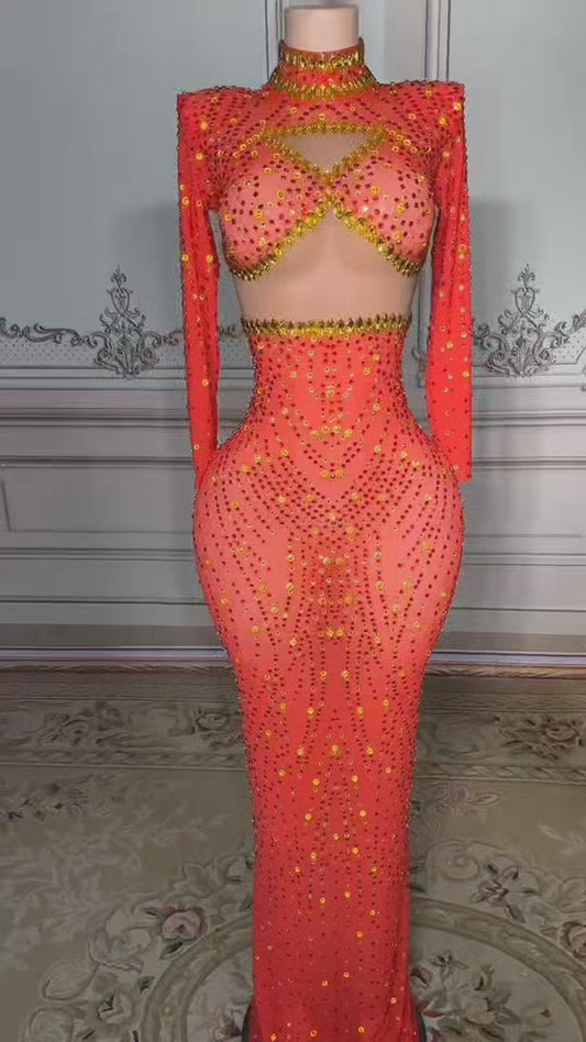 Red Heat Royale Dress