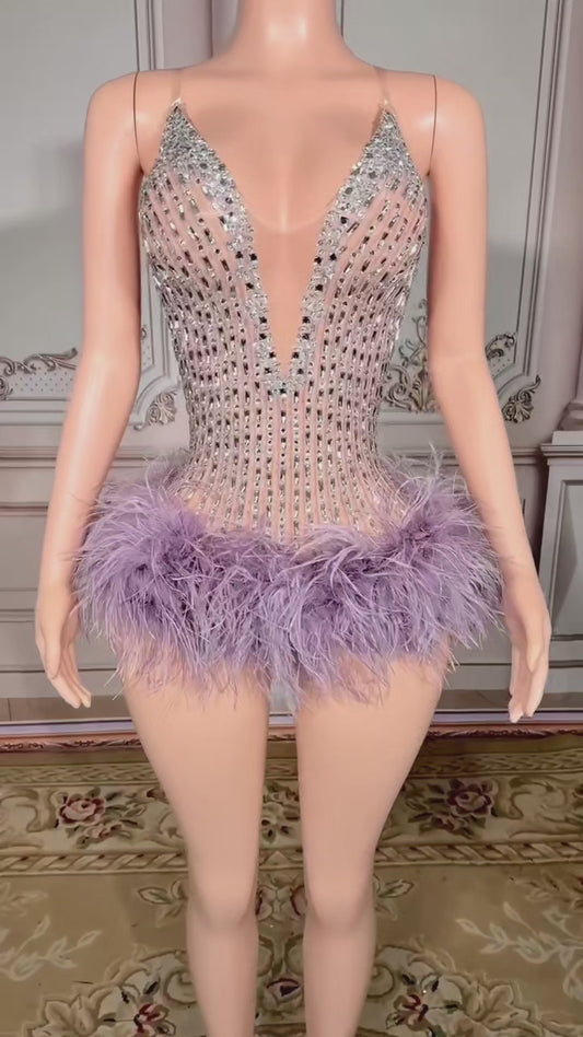 Fur Envy Mini Dress