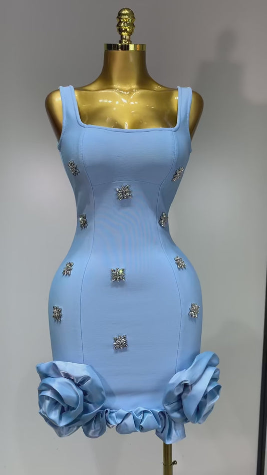 Frosted Petals Dress
