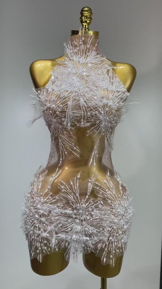Pearl Starburst Fantasy Dress