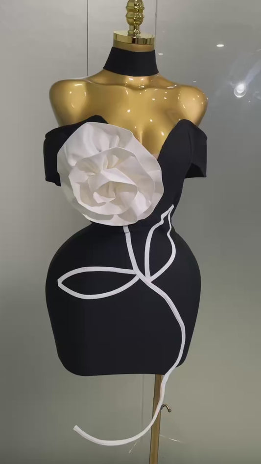 Midnight Bloom Dress